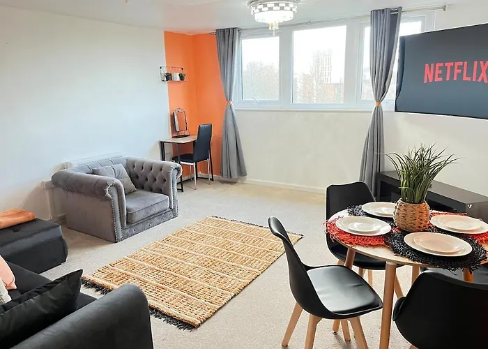 Centre 2 Bed With Free Parking * 리즈